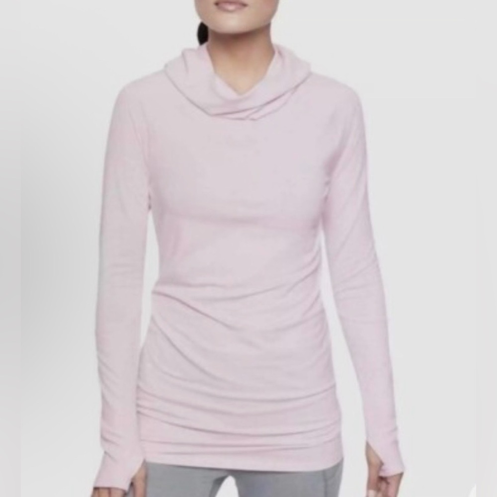 Athleta Essence Tunic Cowl Neck Size Large